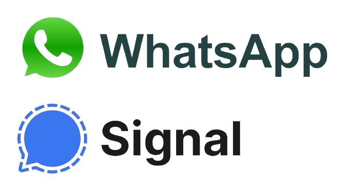 Whats App & Signal App